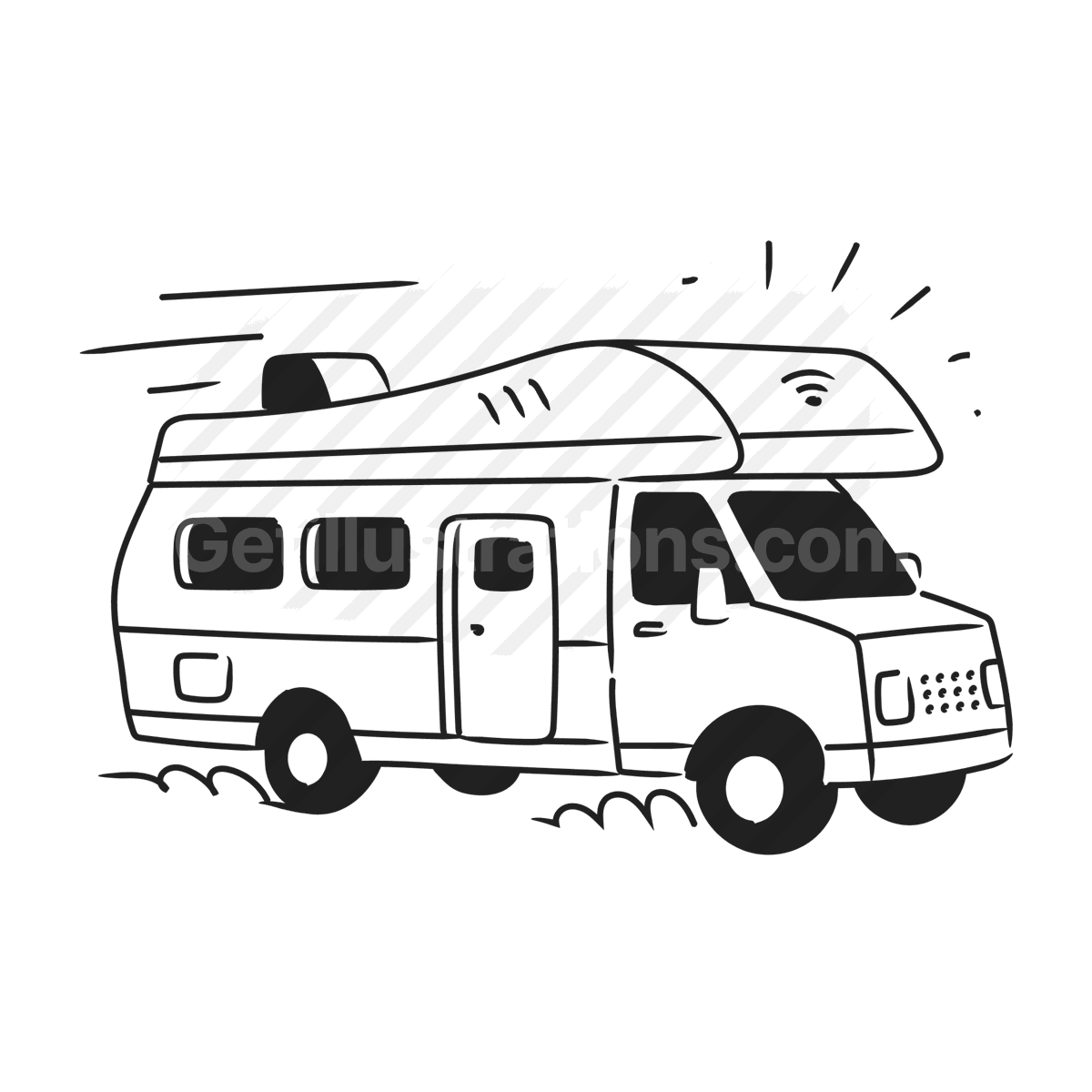 Travel and Adventure illustration preview image